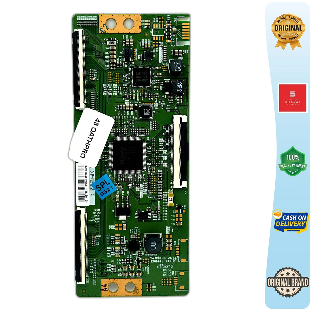 Thomson 43OATHPR02022 T-Con Board – Thomson 43 Inch LED TV Replacement Part - Great Bharat Electronics