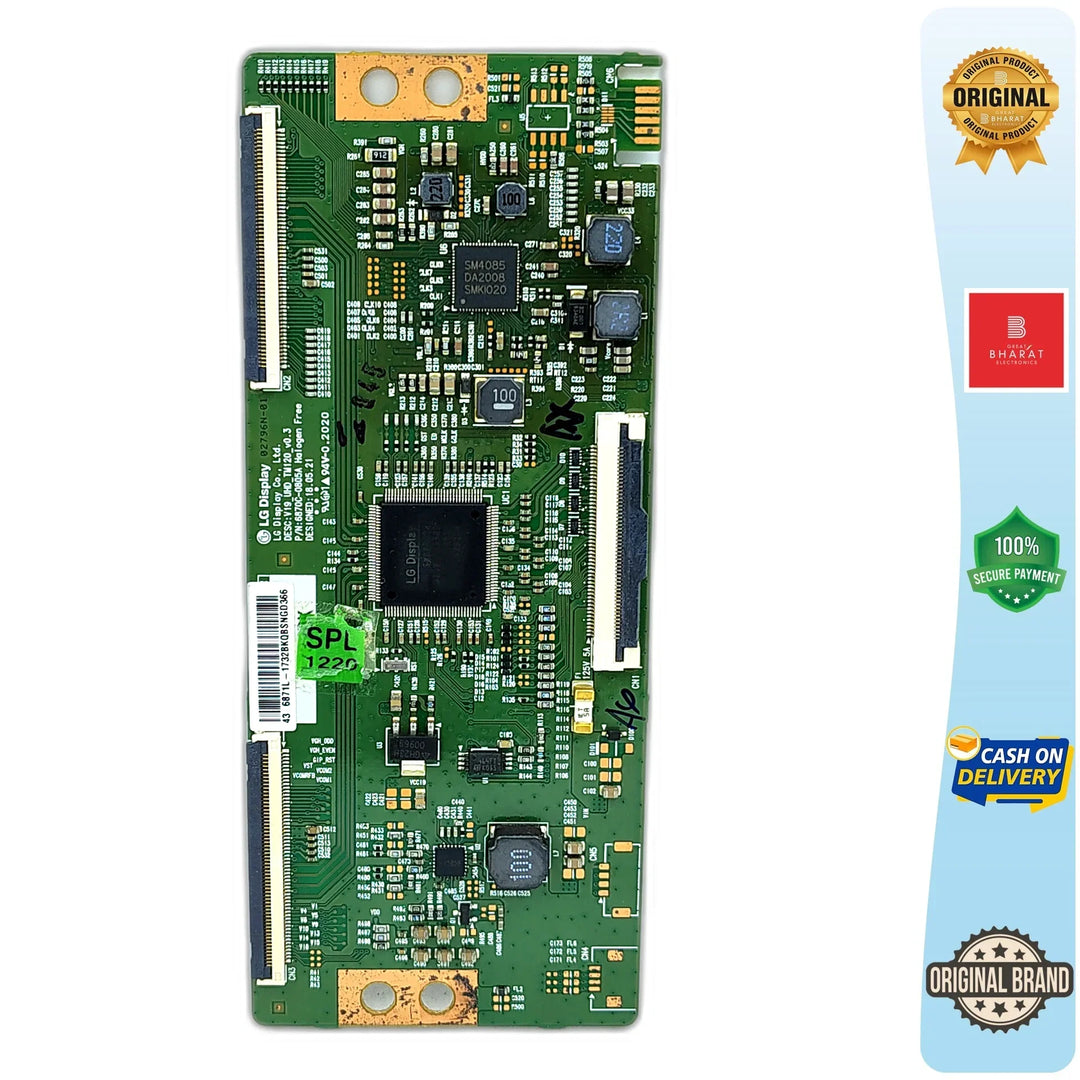 Thomson 43OATHPRO2022 T-Con Board – Thomson 43 Inch LED TV Replacement Part - Great Bharat Electronics