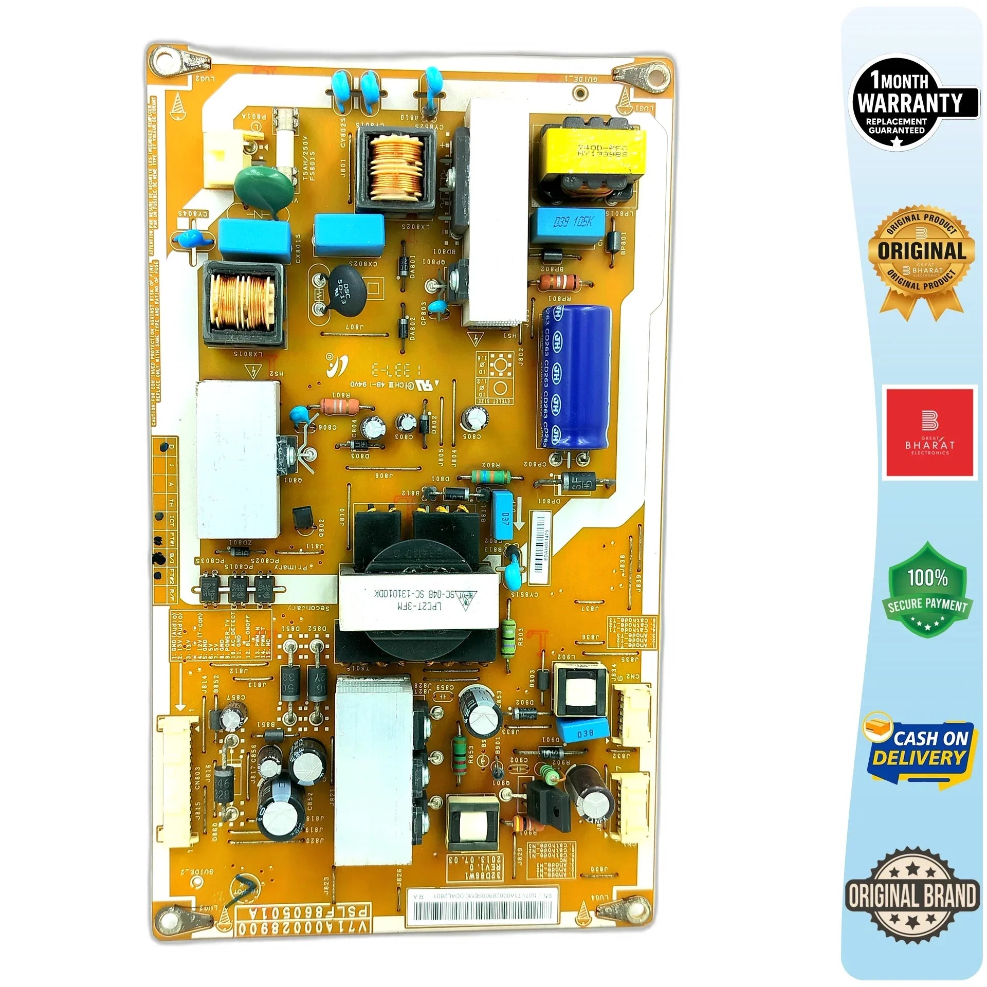Toshiba 32L3300ZE Power Supply Board – Toshiba 32 Inch LED TV SMPS Replacement - Great Bharat Electronics
