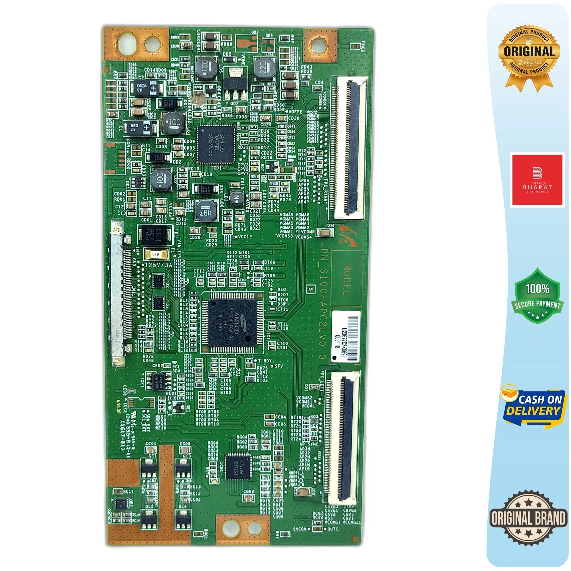 Toshiba 32PT200ZE T-Con Board – Toshiba 32 Inch LED TV Replacement Part - Great Bharat Electronics