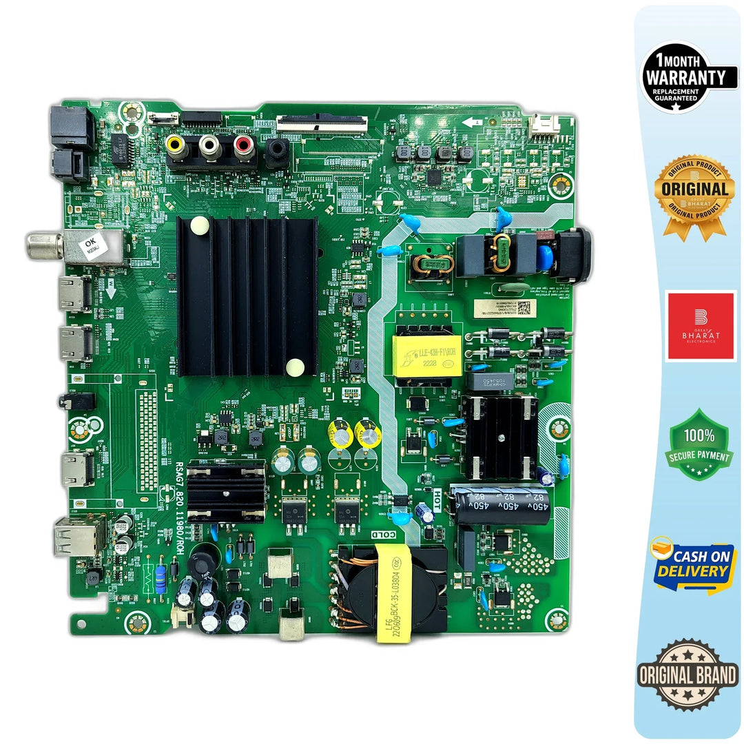 Toshiba 43C350LB Motherboard – Toshiba 65 Inch LED TV Main Board Replacement - Great Bharat Electronics