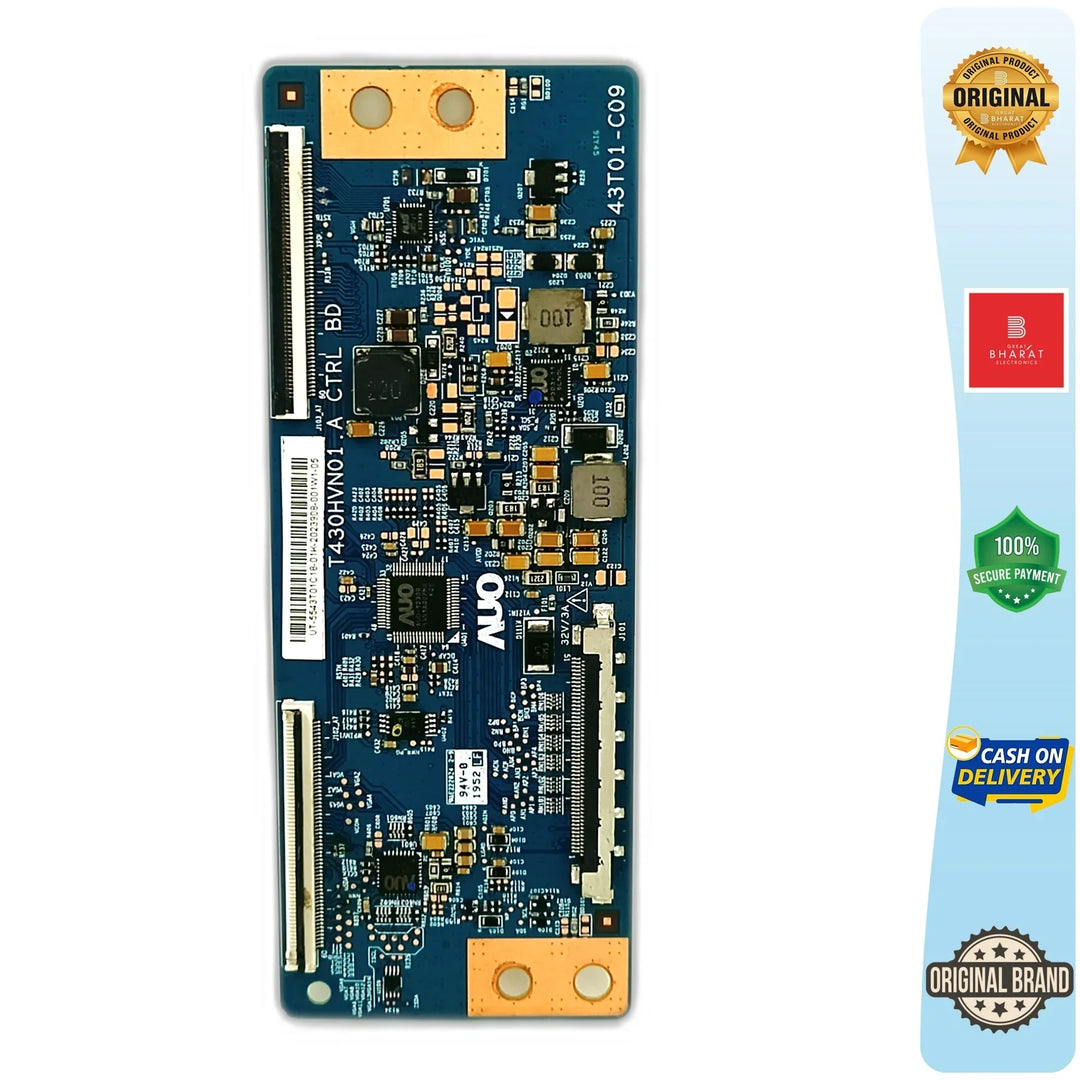 Toshiba 43S2650EE T-Con Board – Toshiba 43 Inch LED TV Replacement Part - Great Bharat Electronics