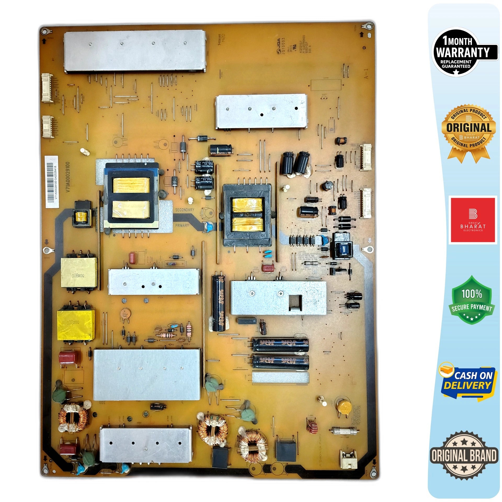 Toshiba 55L5400ZE Power Supply Board – Original Toshiba 55 Inch LED TV SMPS - Great Bharat Electronics