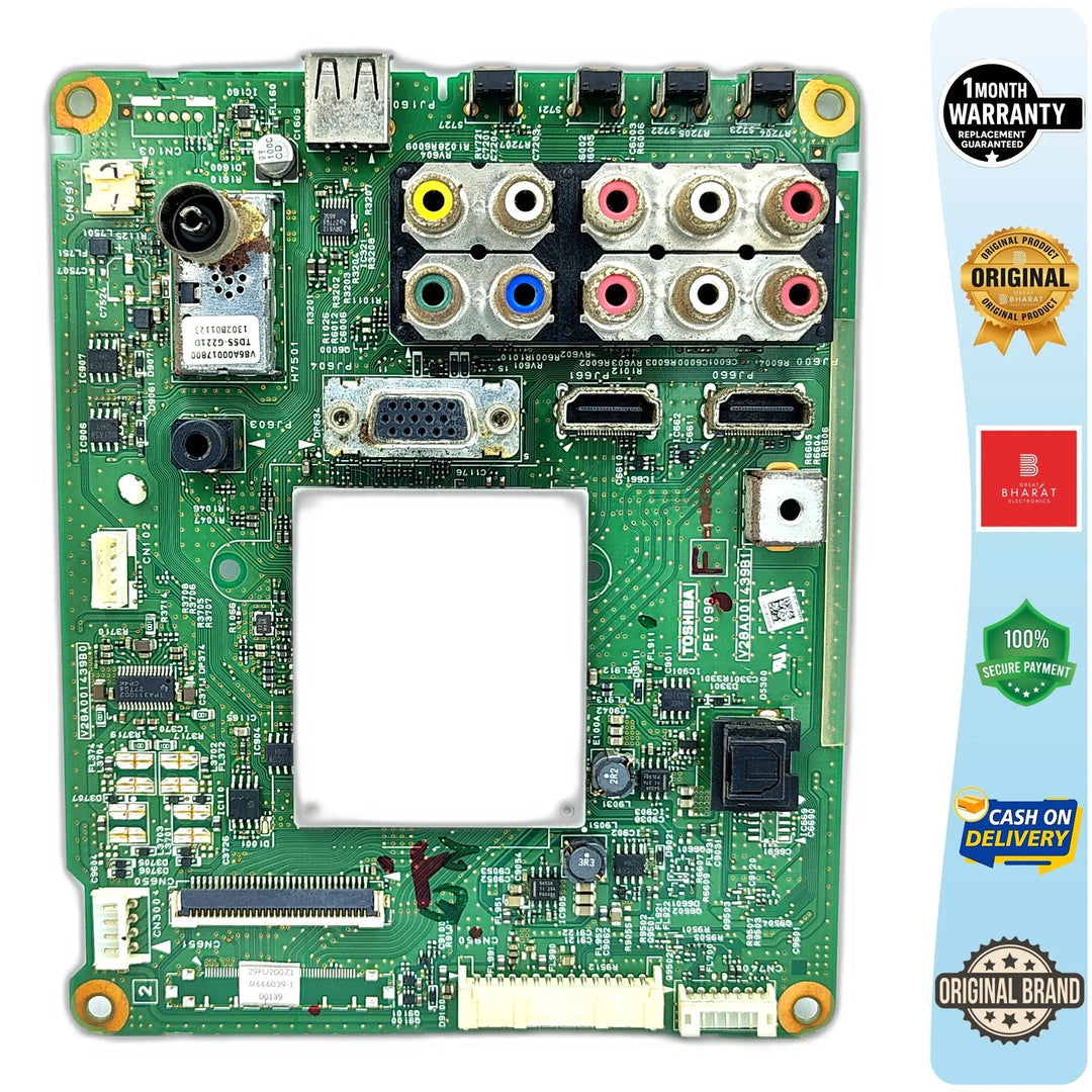 Toshiba CHA0451CS Motherboard – Toshiba 32 Inch LED TV Main Board Replacement - Great Bharat Electronics