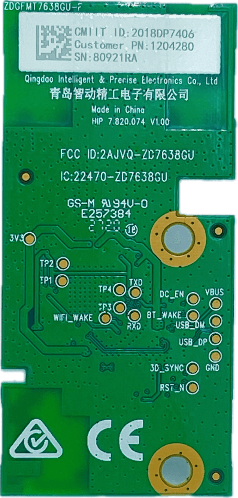 Toshiba LED TV Wi-Fi Module – Model 55U5050 - Great Bharat Electronics