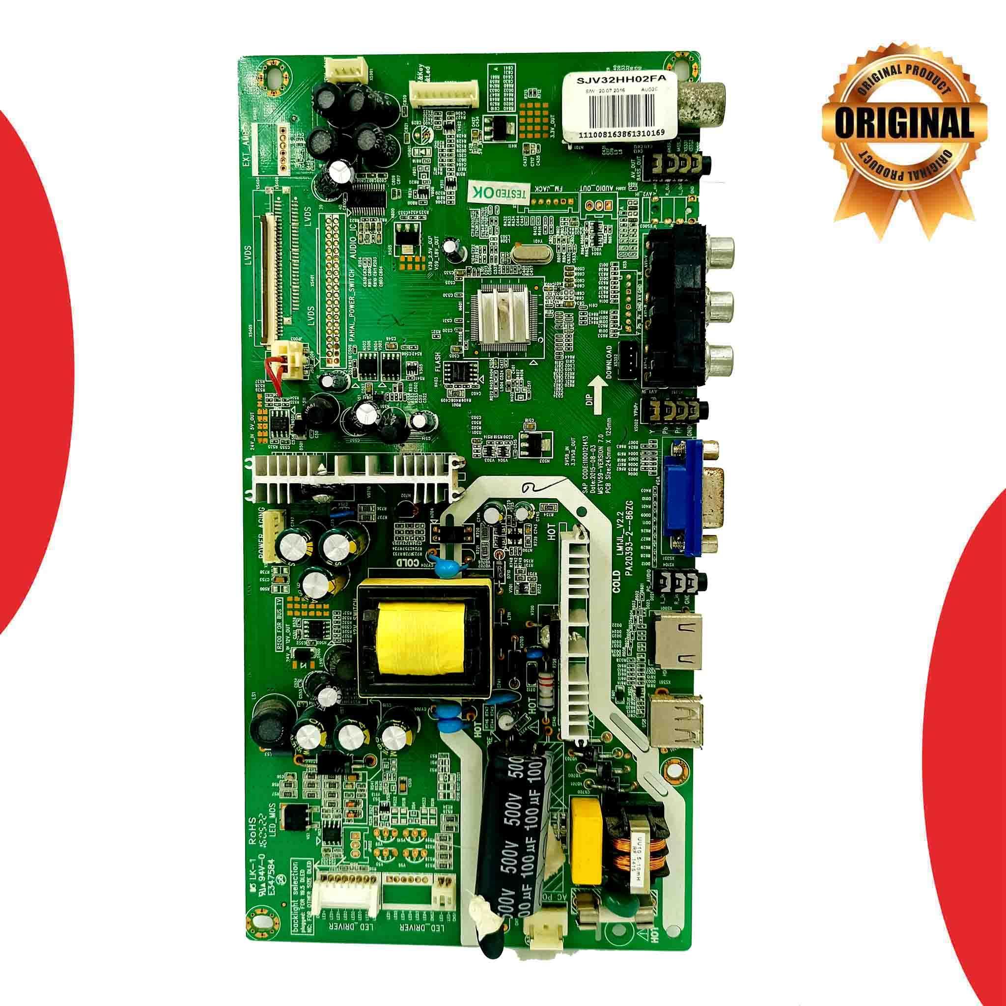 Videocon 32 inch LED TV Motherboard for Model LCDTVJJV32HH02FA - Great Bharat Electronics