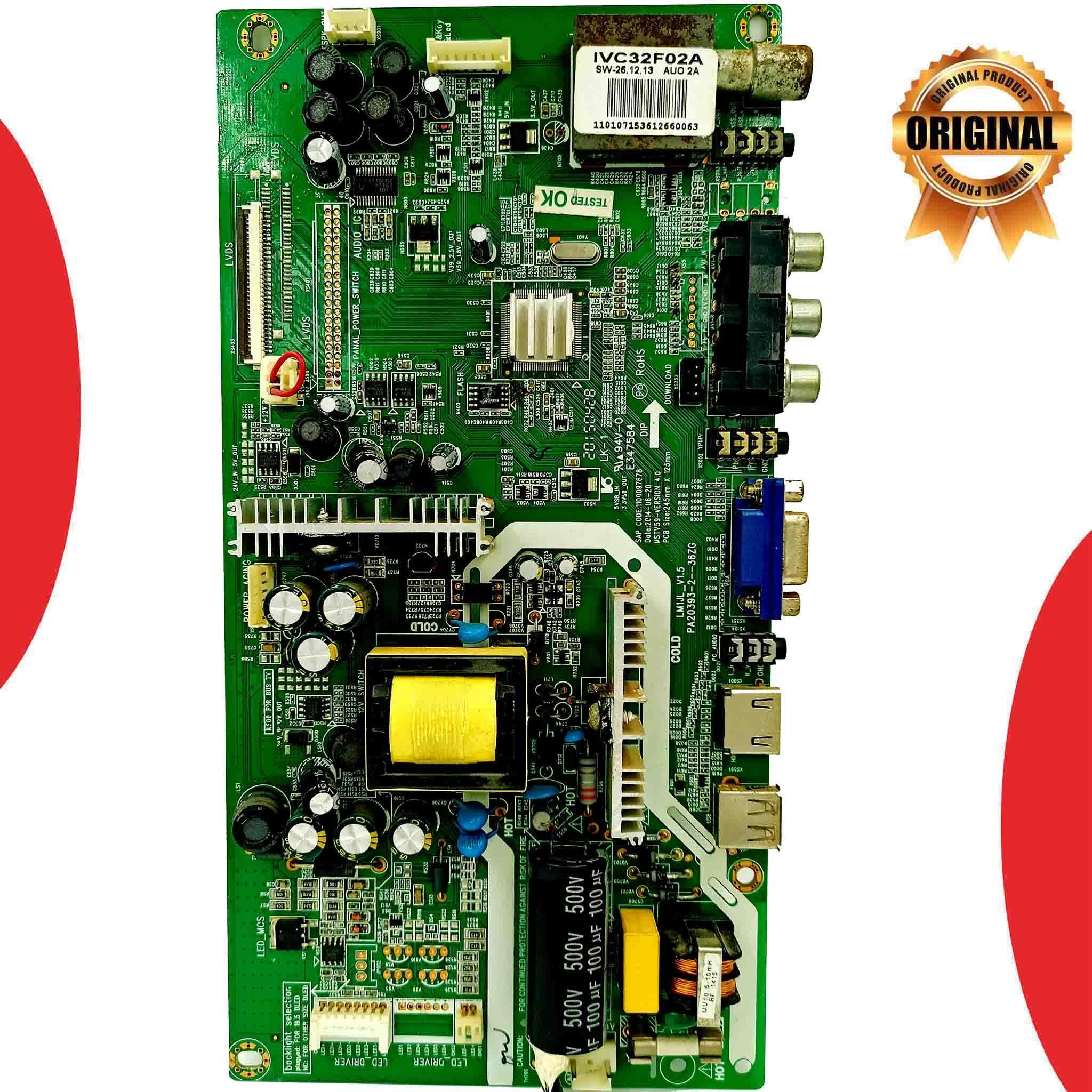 Videocon 32 inch LED TV Motherboard for Model LEDTVIVC32F0ZA - Great Bharat Electronics