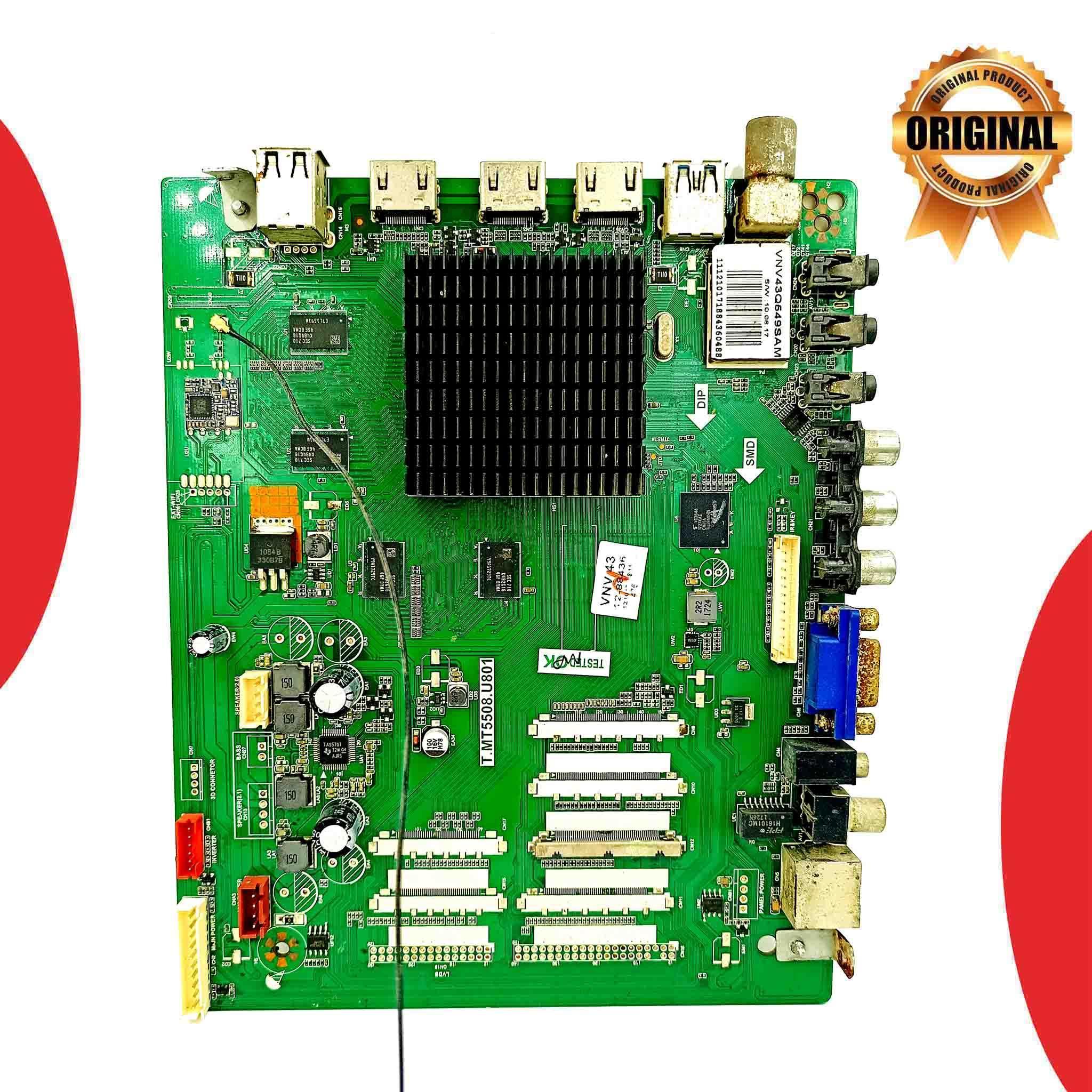 Videocon 43 inch LED TV Motherboard for Model UHDTVVNV43Q549SA - Great Bharat Electronics