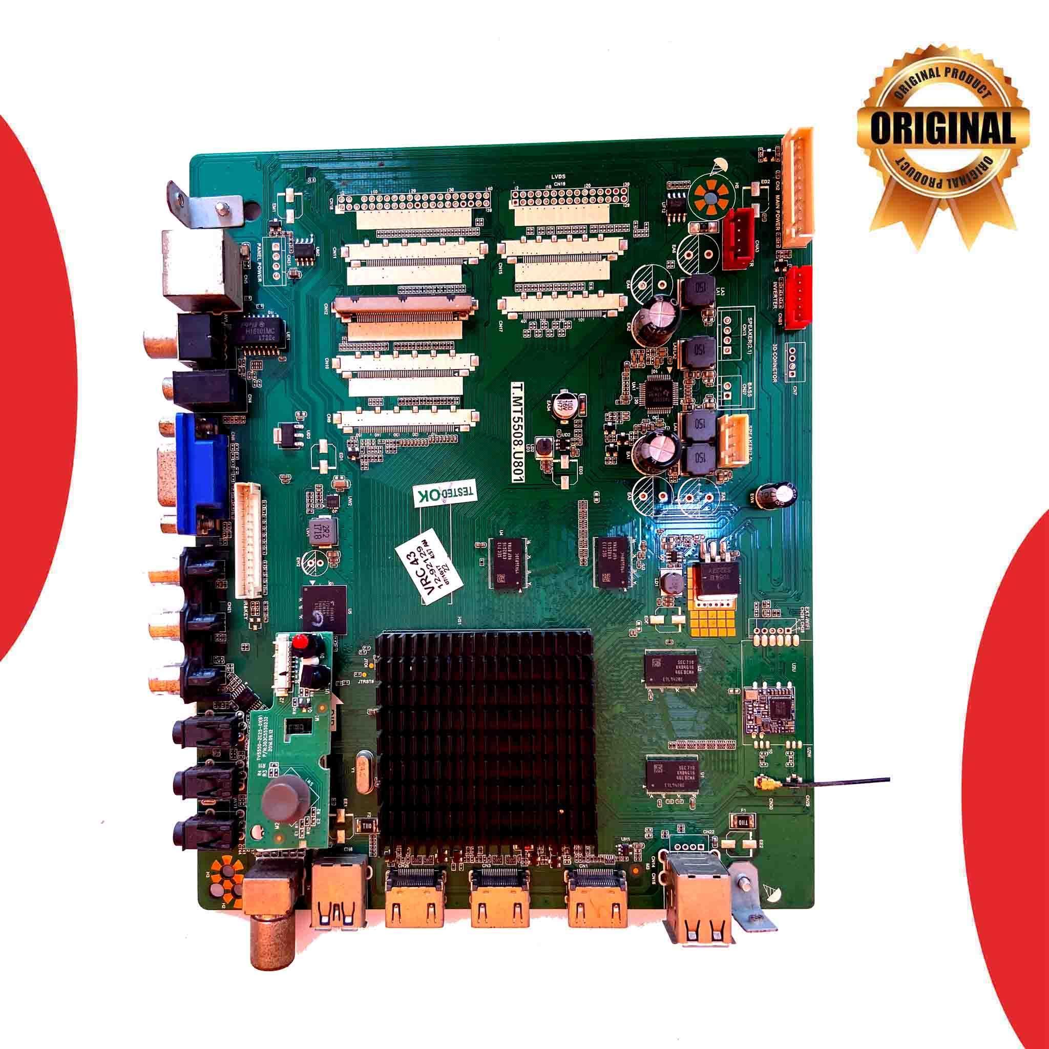 Videocon 43 inch LED TV Motherboard for Model UHDTVVSC43Q449SA - Great Bharat Electronics