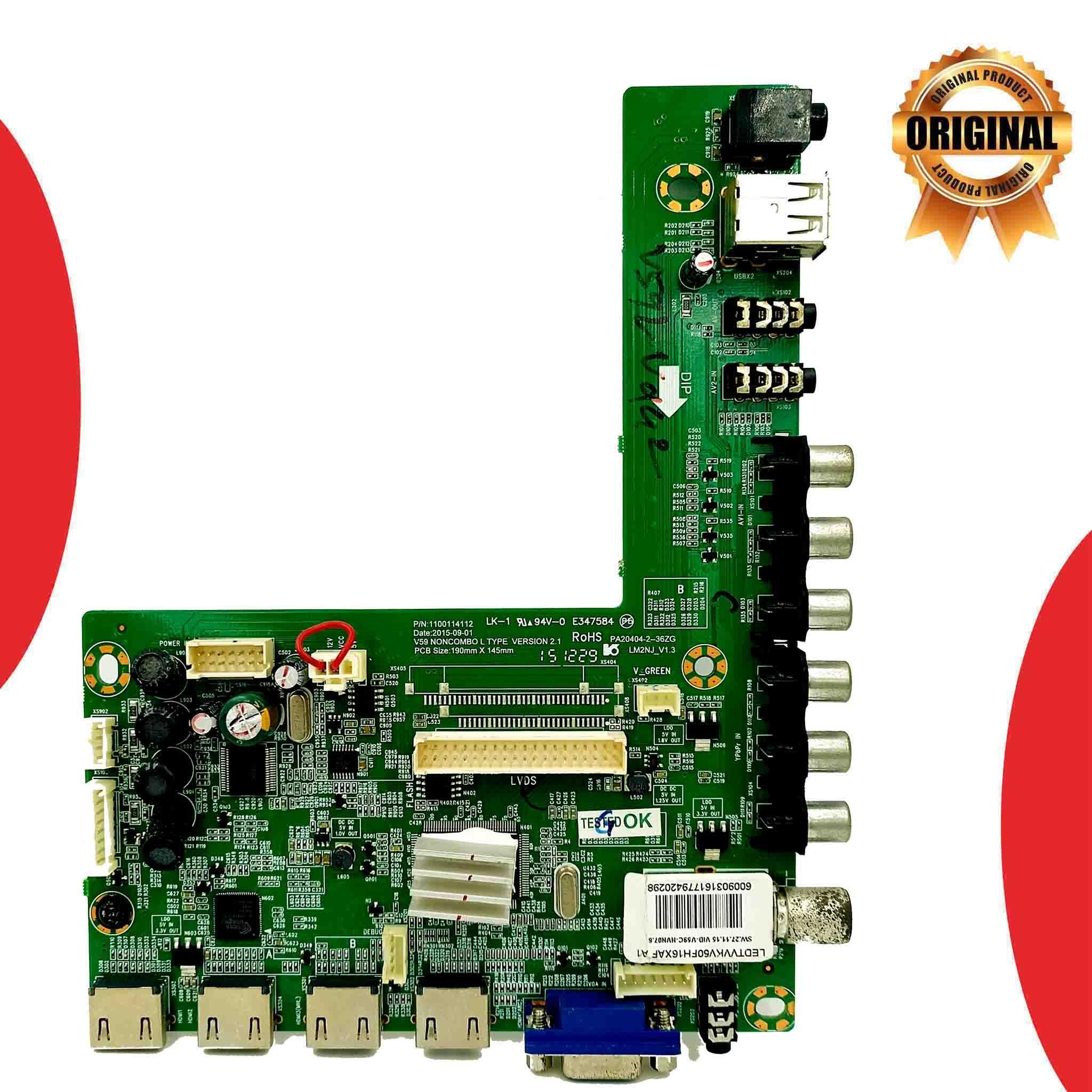 Videocon 50 inch LED TV Motherboard for Model LEDVK50FH16XAF-AI - Great Bharat Electronics