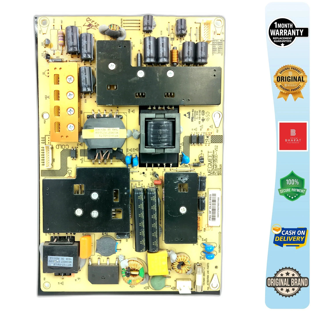 Videocon DDBTUVJU40FH18XAH Power Supply Board – Videocon 40 Inch LED TV SMPS Replacement - Great Bharat Electronics