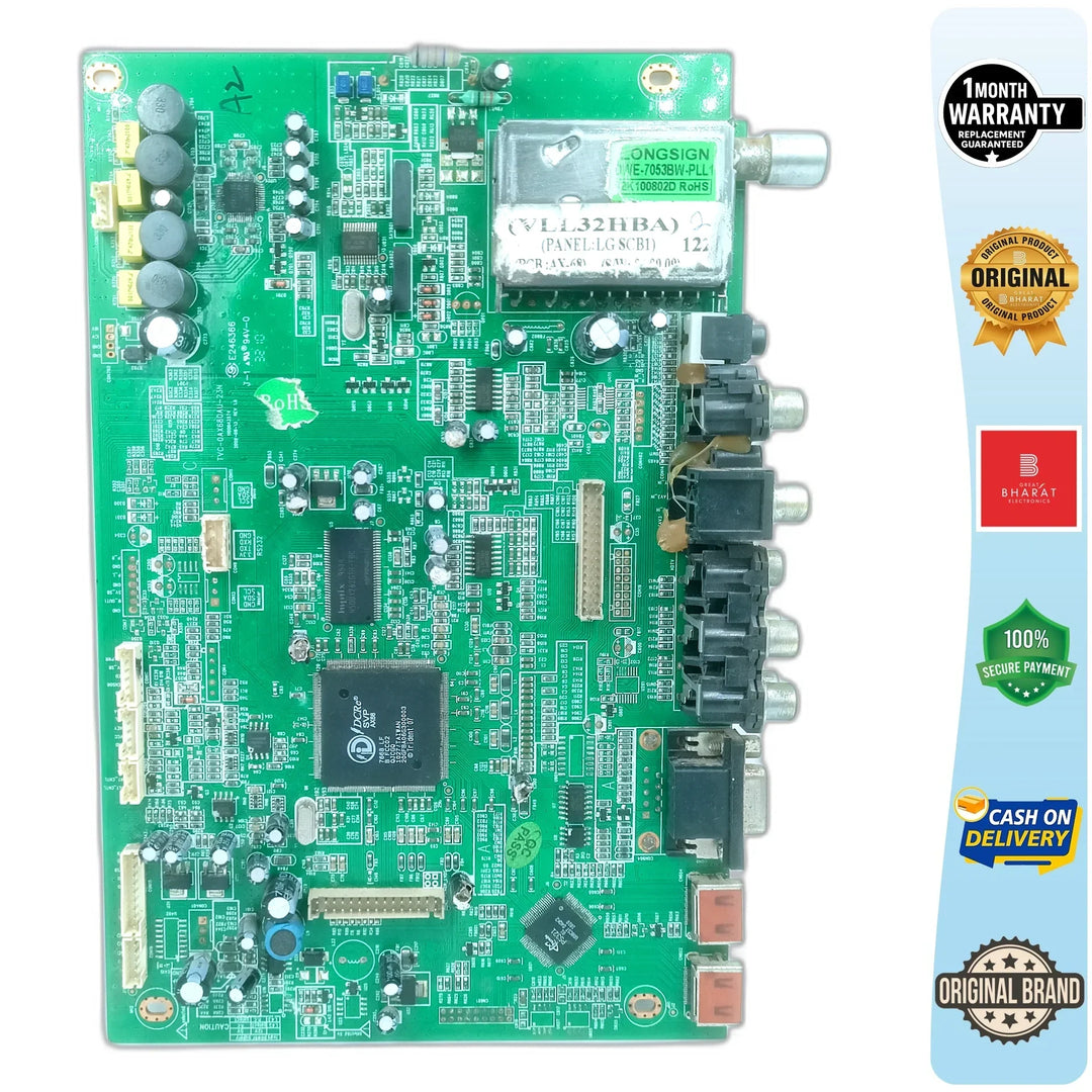 Videocon LCDTVLL32HBAFLA Motherboard – Videocon 32 Inch LED TV Main Board Replacement - Great Bharat Electronics