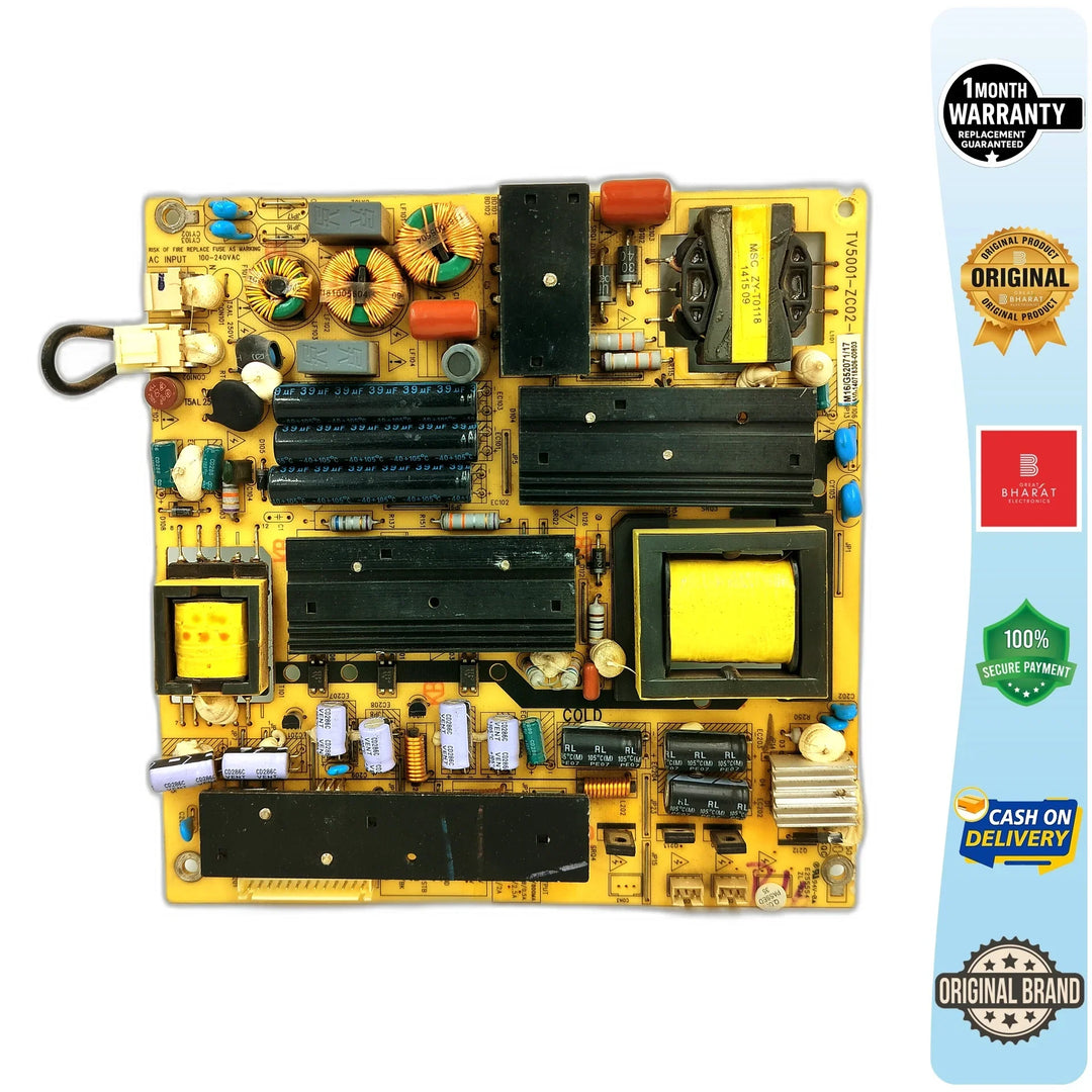 Videocon LEDTVVKG50FHOZSA Power Supply Board – Videocon 50 Inch LED TV SMPS Replacement - Great Bharat Electronics
