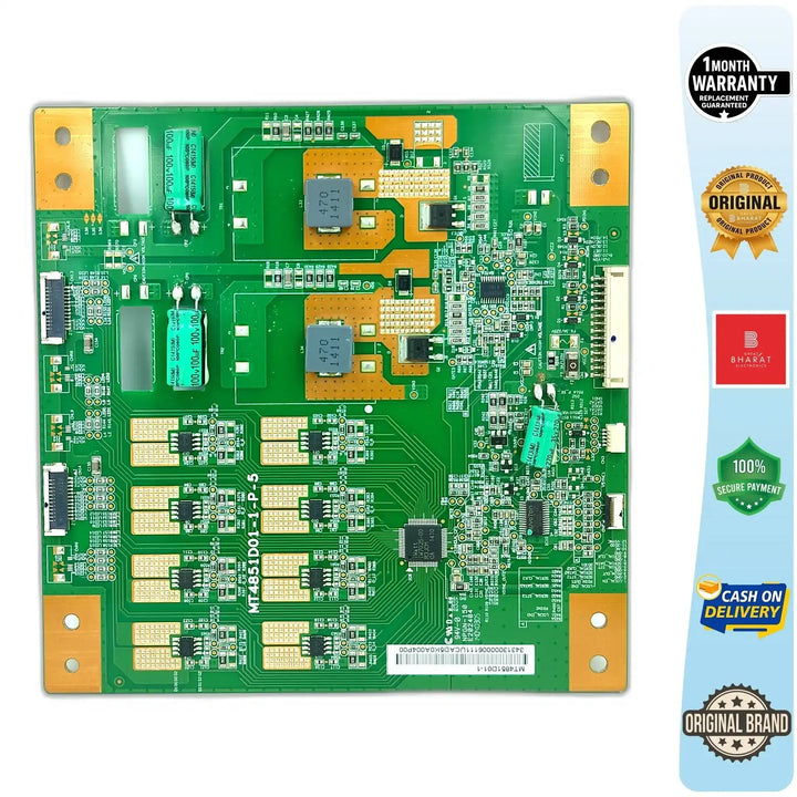 Videocon LEDTVVKR50QX2XAT PCB (LED Driver Board) – For Videocon 50 Inch LED TV - Great Bharat Electronics