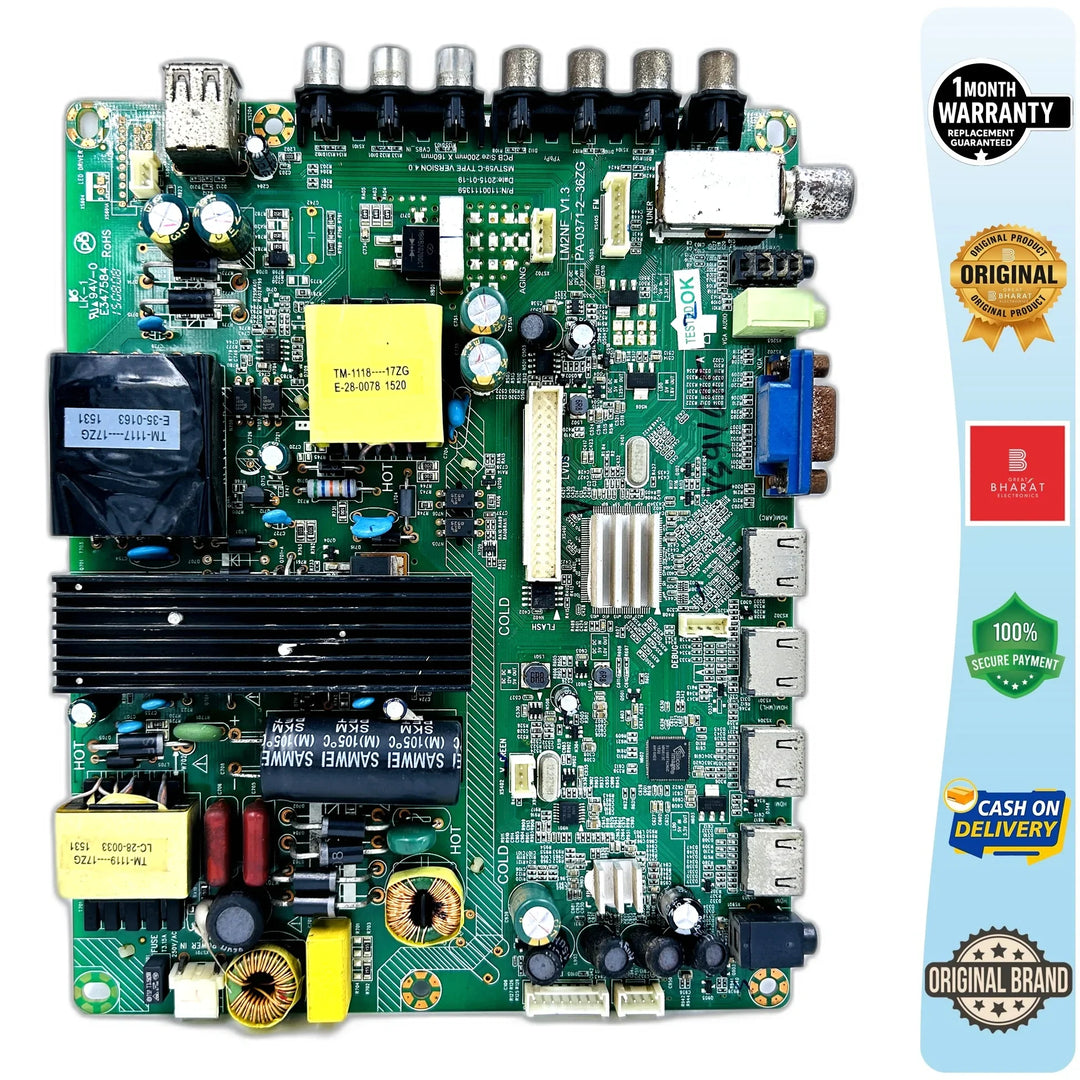 Videocon LEDTVVKX40FHIFA Motherboard – Videocon 40 Inch LED TV Main Board Replacement - Great Bharat Electronics