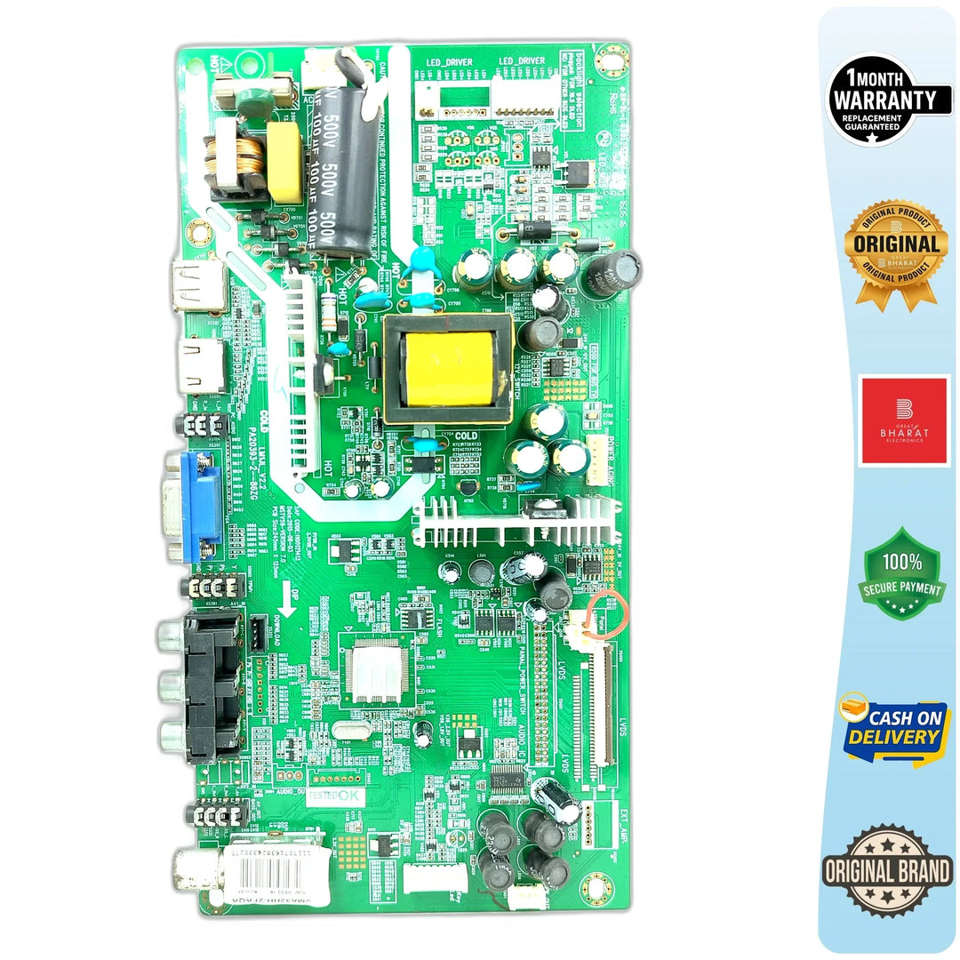 Videocon LEDVMA32HH2FAQA Motherboard – Videocon 32 Inch LED TV Main Board Replacement - Great Bharat Electronics