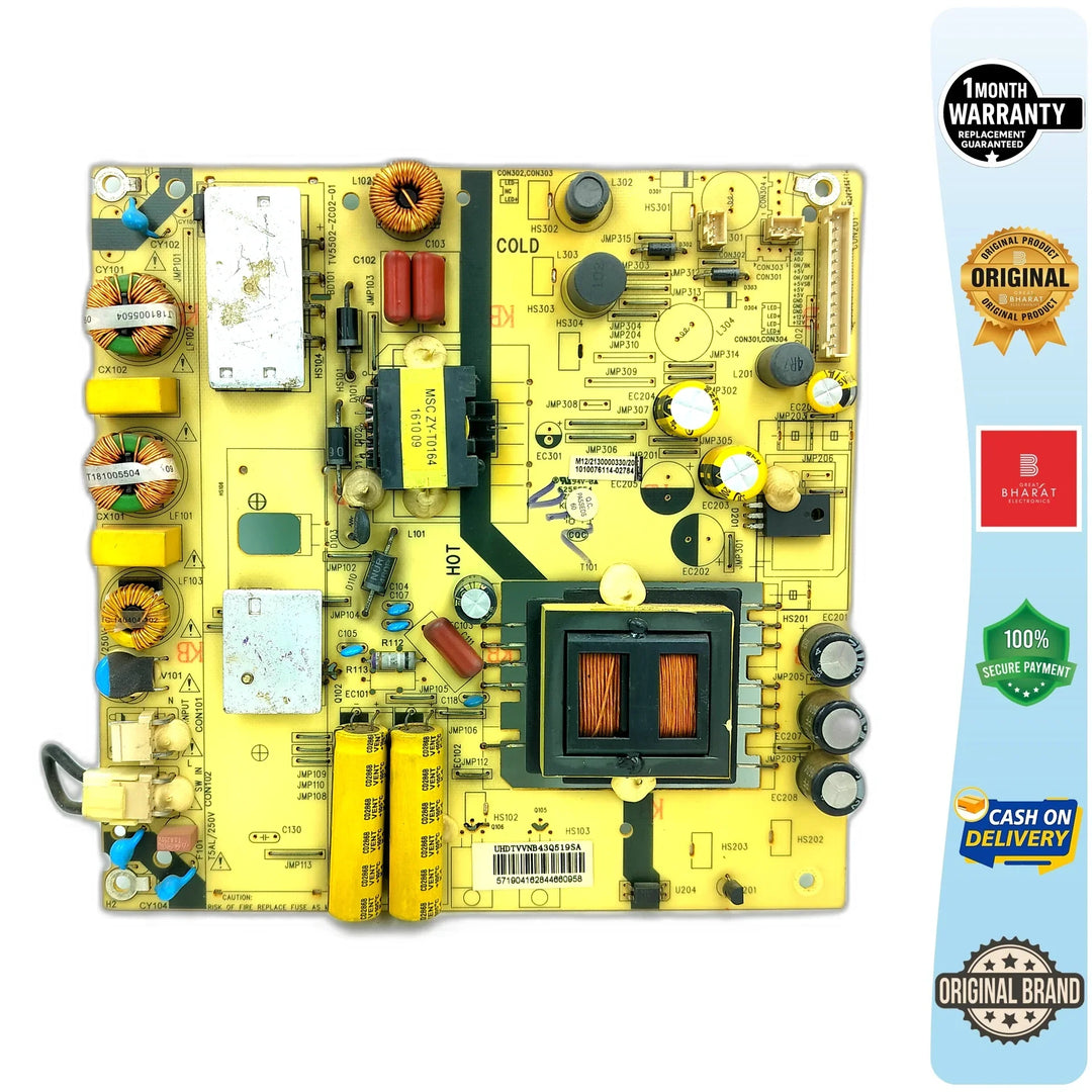 Videocon UHDTVV4310A Power Supply Board – Videocon 43 Inch LED TV SMPS Replacement - Great Bharat Electronics