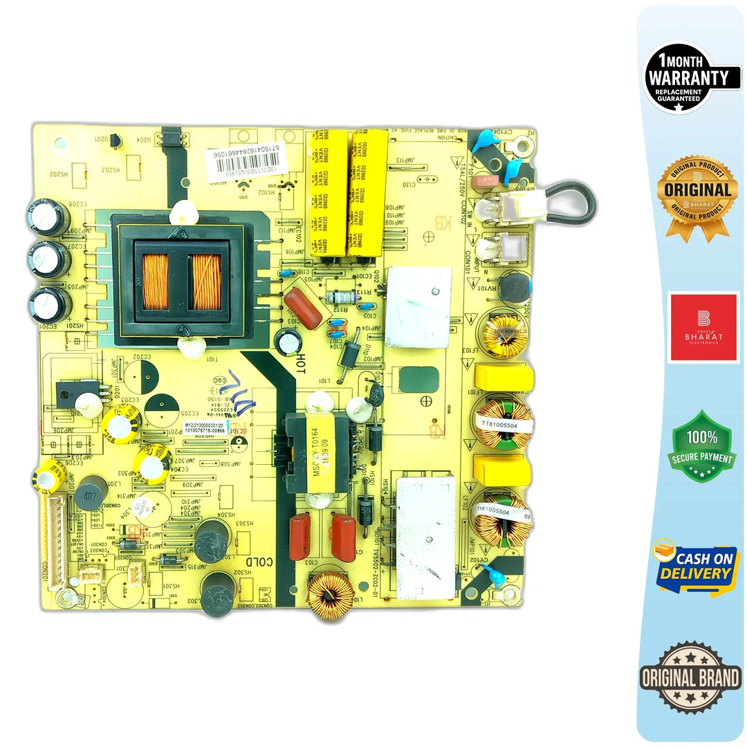 Videocon UHDTVVNB50Q5INSA Power Supply Board – Videocon 50 Inch LED TV SMPS Replacement - Great Bharat Electronics