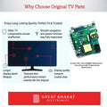 Vise VH39H601 Motherboard – Vise 39 Inch LED TV Main Board Replacement - Great Bharat Electronics