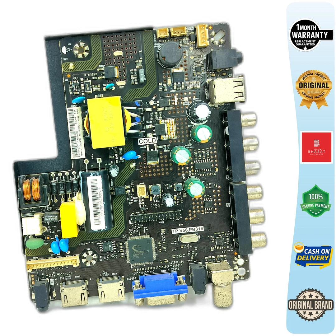 Vise VK32H701 Motherboard – Vise 32 Inch LED TV Main Board Replacement - Great Bharat Electronics