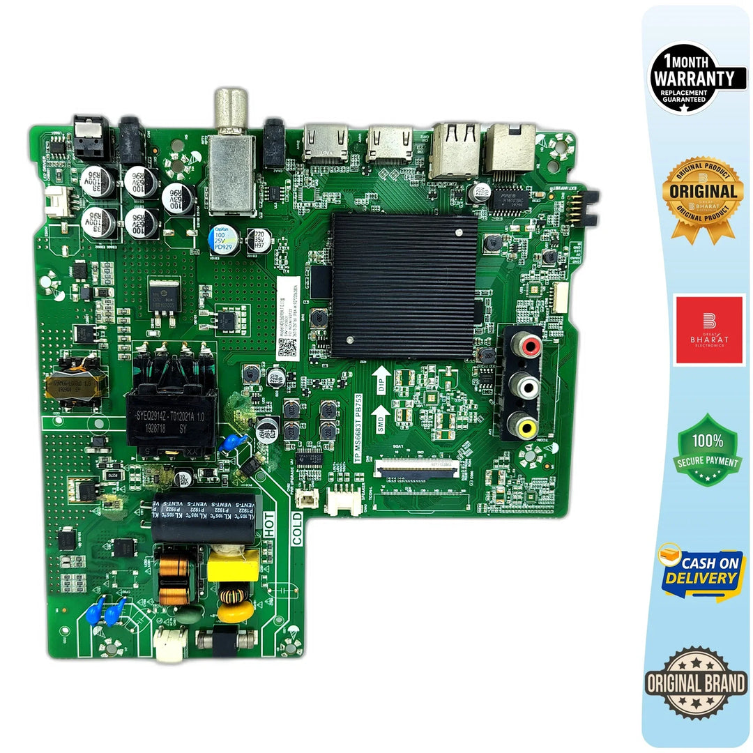 VU 40GA Motherboard – VU 40 Inch LED TV Main Board Replacement - Great Bharat Electronics