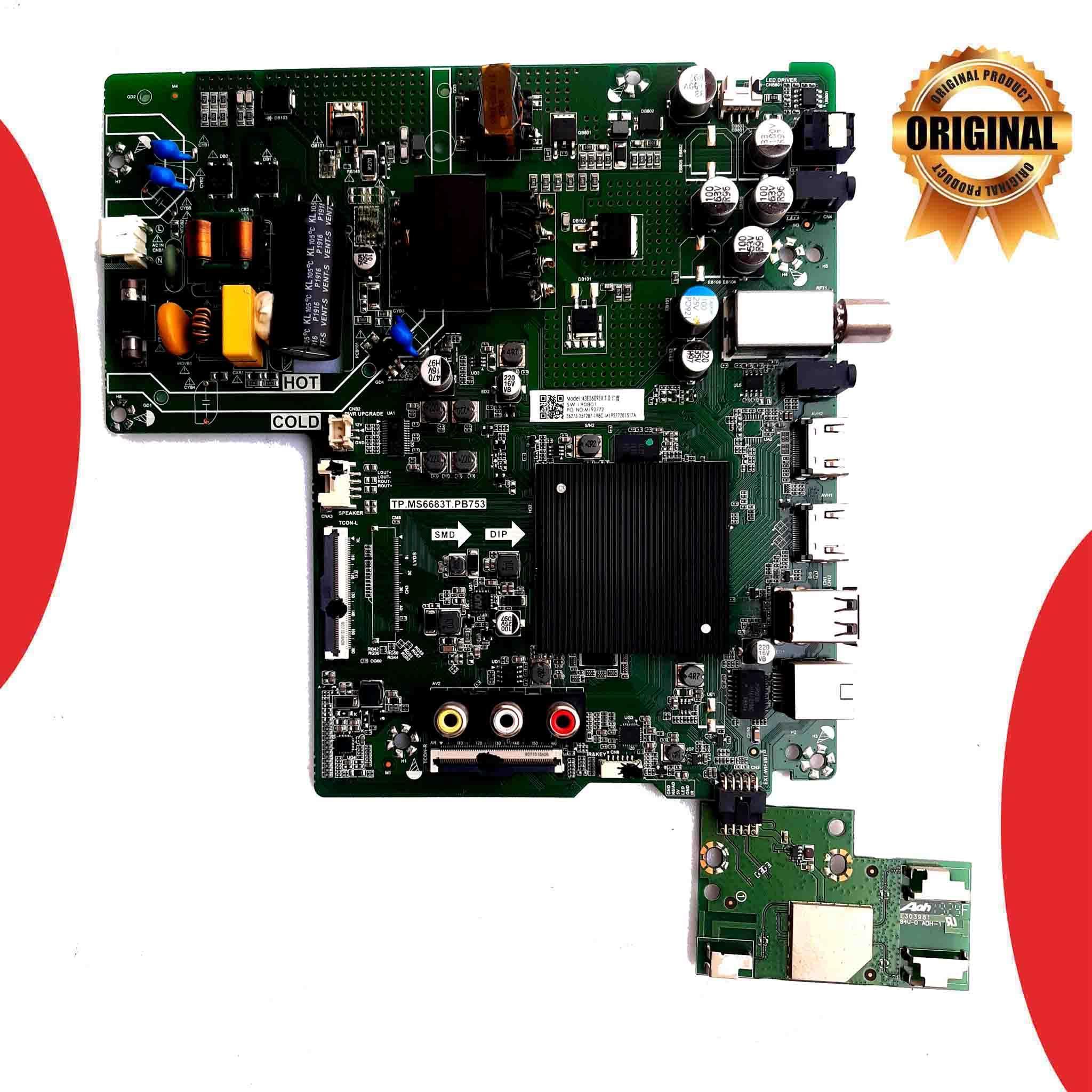 VU 43 inch LED TV Motherboard for Model 43GA - Great Bharat Electronics