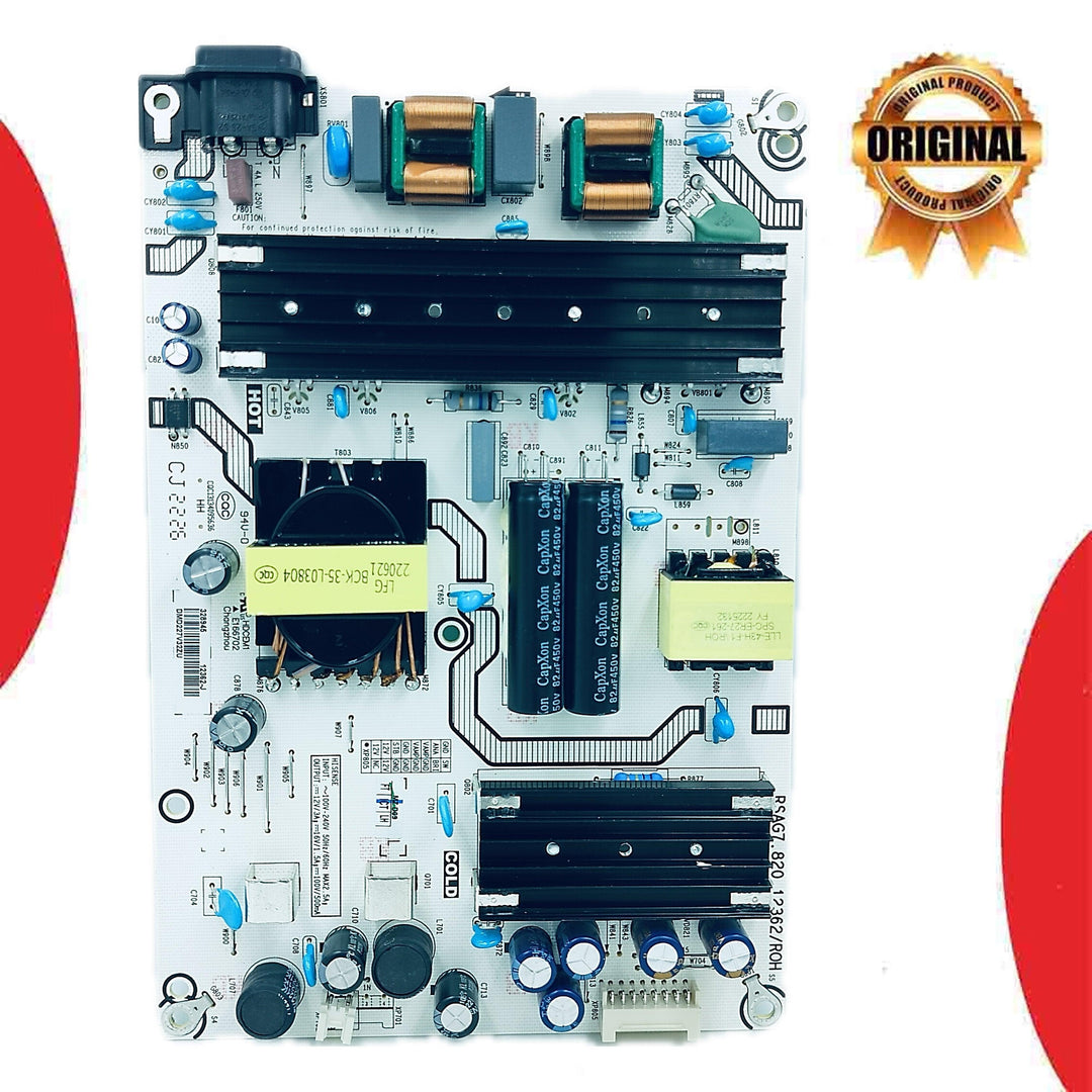 VU 43 inch LED TV Power Supply for Model 43GloLED - Great Bharat Electronics