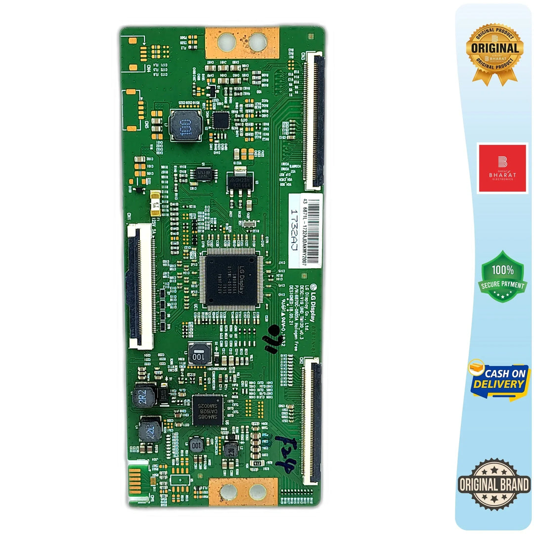 VU 43CA T-Con Board – VU 43 Inch LED TV Replacement Part - Great Bharat Electronics