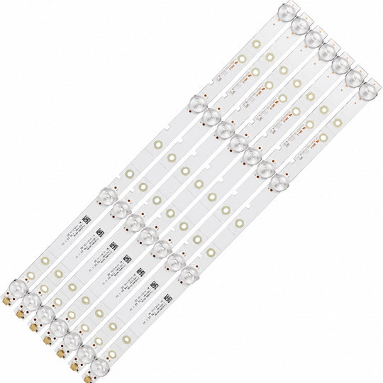 VU 43S6575 LED TV backlight strip set of 7 strips with 4 LEDs each