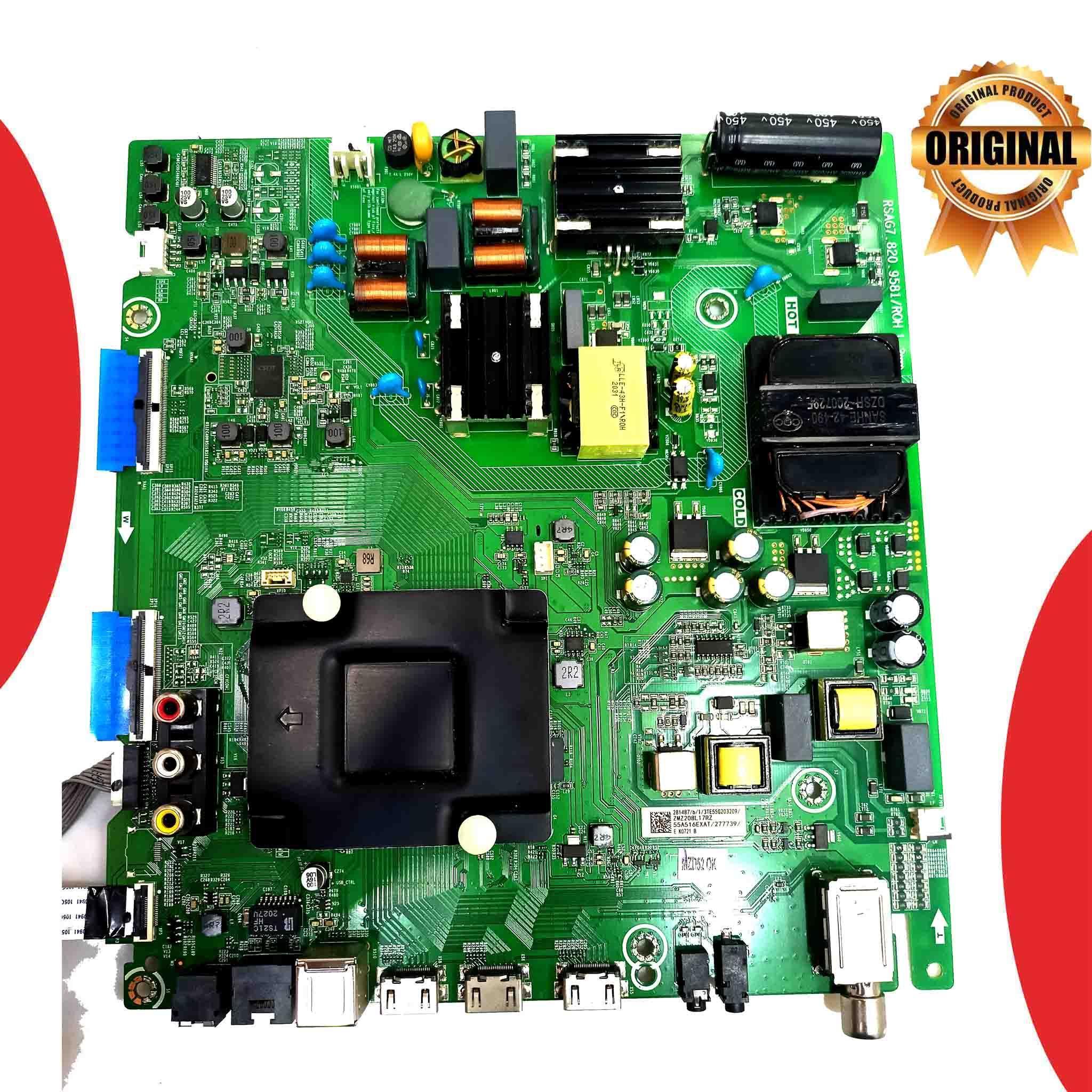 VU 55 inch LED TV Motherboard for Model 55PM - Great Bharat Electronics