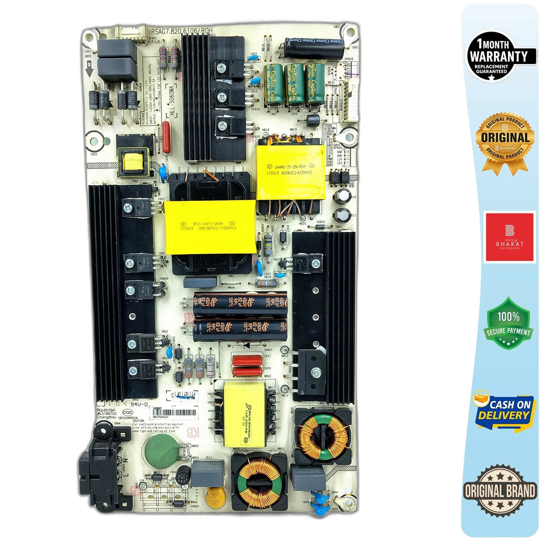 VU 55UH8475 Power Supply Board – VU 55 Inch LED TV SMPS Replacement - Great Bharat Electronics