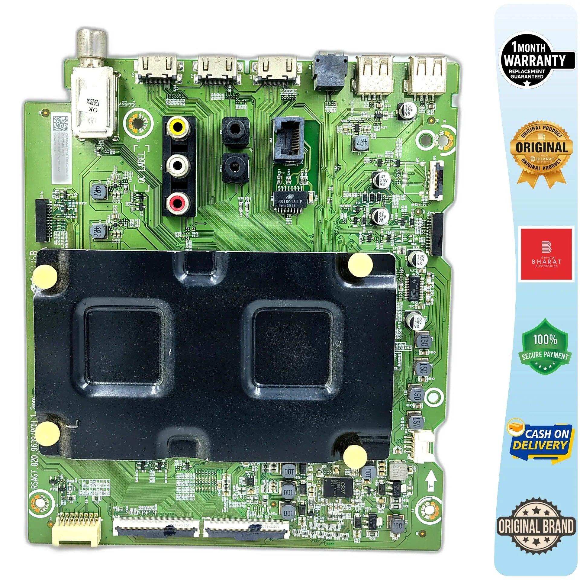 VU 65UT Motherboard – VU 65 Inch LED TV Main Board Replacement - Great Bharat Electronics