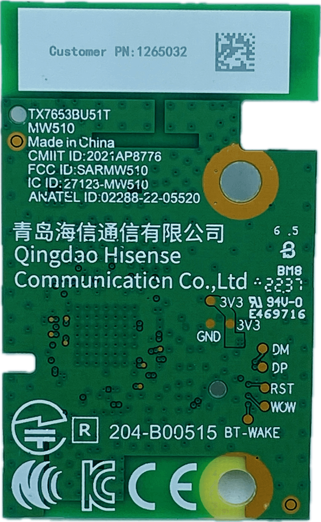 VU LED TV Wi-Fi Module – Model 55GloLED - Great Bharat Electronics