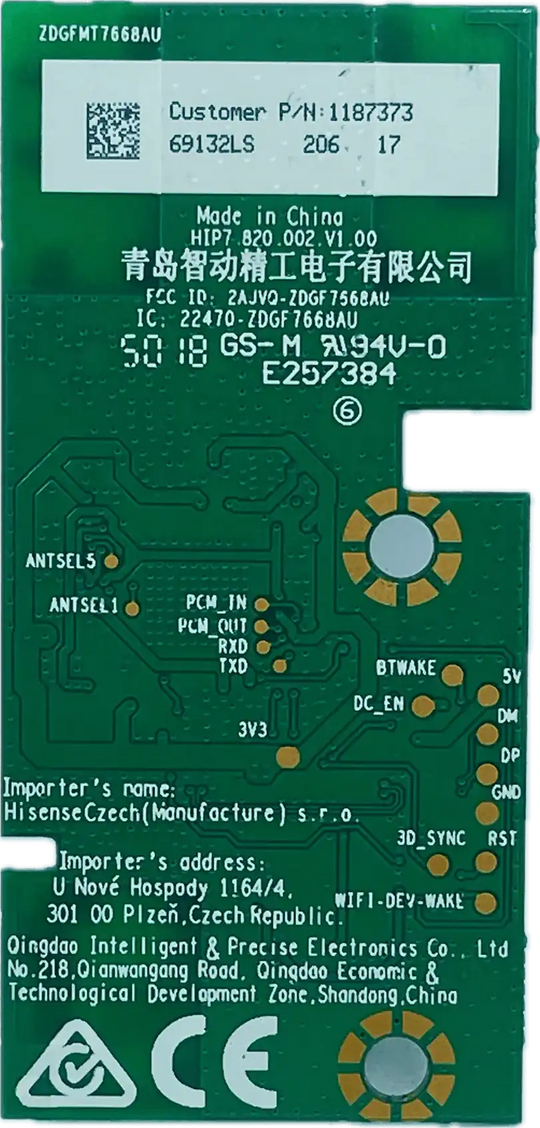 VU LED TV Wi-Fi Module – Model 65OA - Great Bharat Electronics