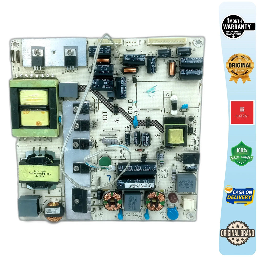 VU LED40L2Z Power Supply Board – VU 40 Inch LED TV SMPS Replacement - Great Bharat Electronics