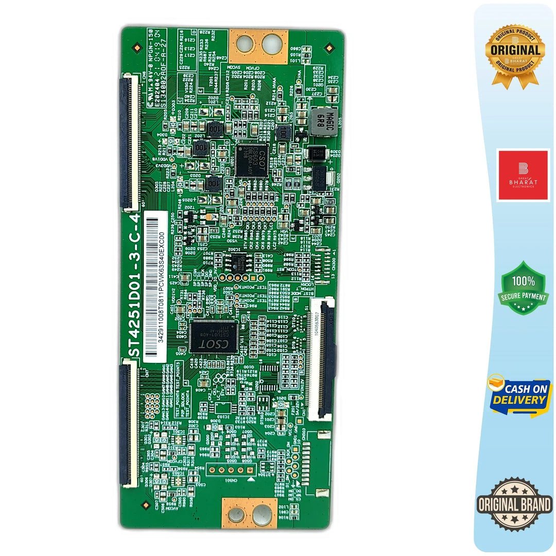 XiaoMi L43M6-ES T-Con Board – XiaoMi 43 Inch LED TV Replacement Part - Great Bharat Electronics