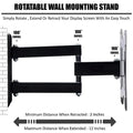 Heavy Duty LCD LED TV Wall Mount Bracket Movable, 32/40/42/43 Inch - Great Bharat Electronics