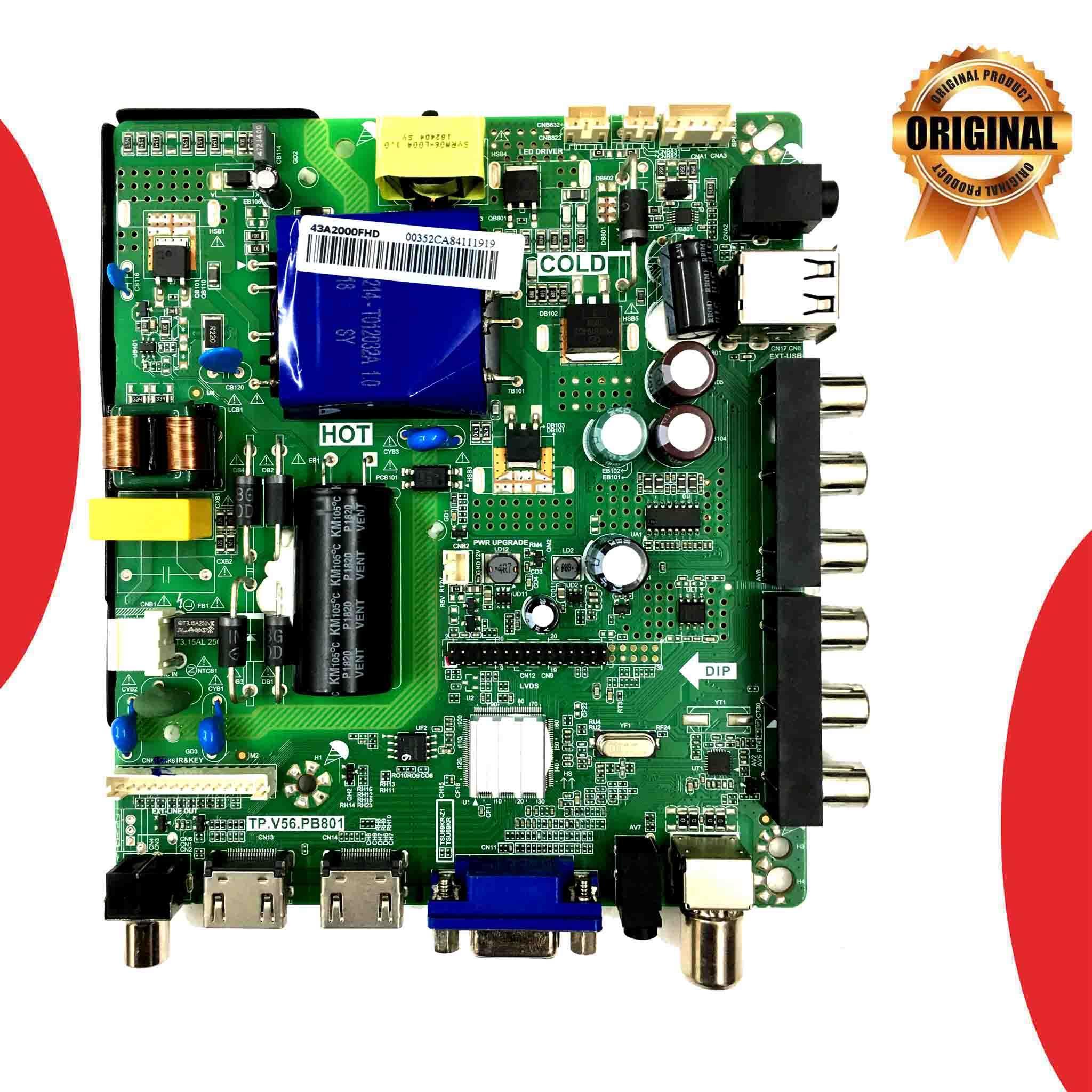 Model 43A2000FHD Micromax LED TV Motherboard - Great Bharat Electronics