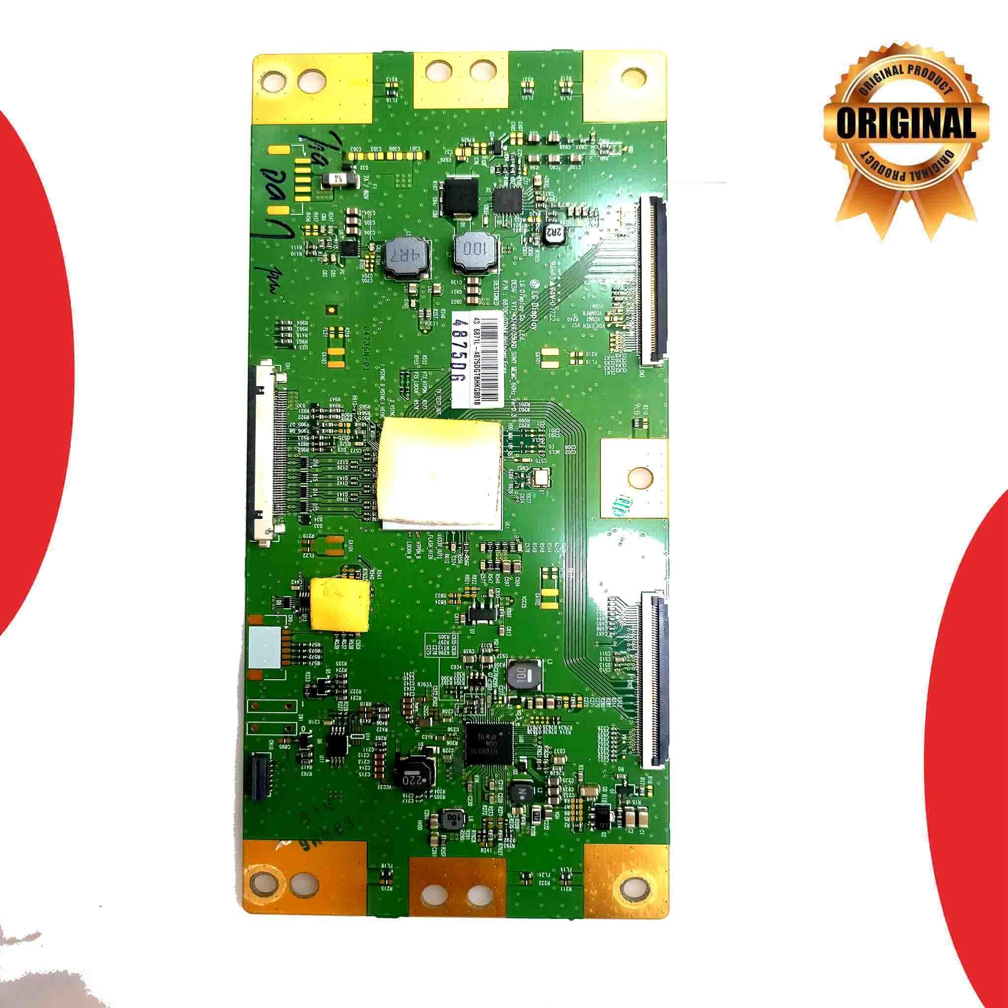 Model 43X7500E Sony LED TV T-Con Board - Great Bharat Electronics