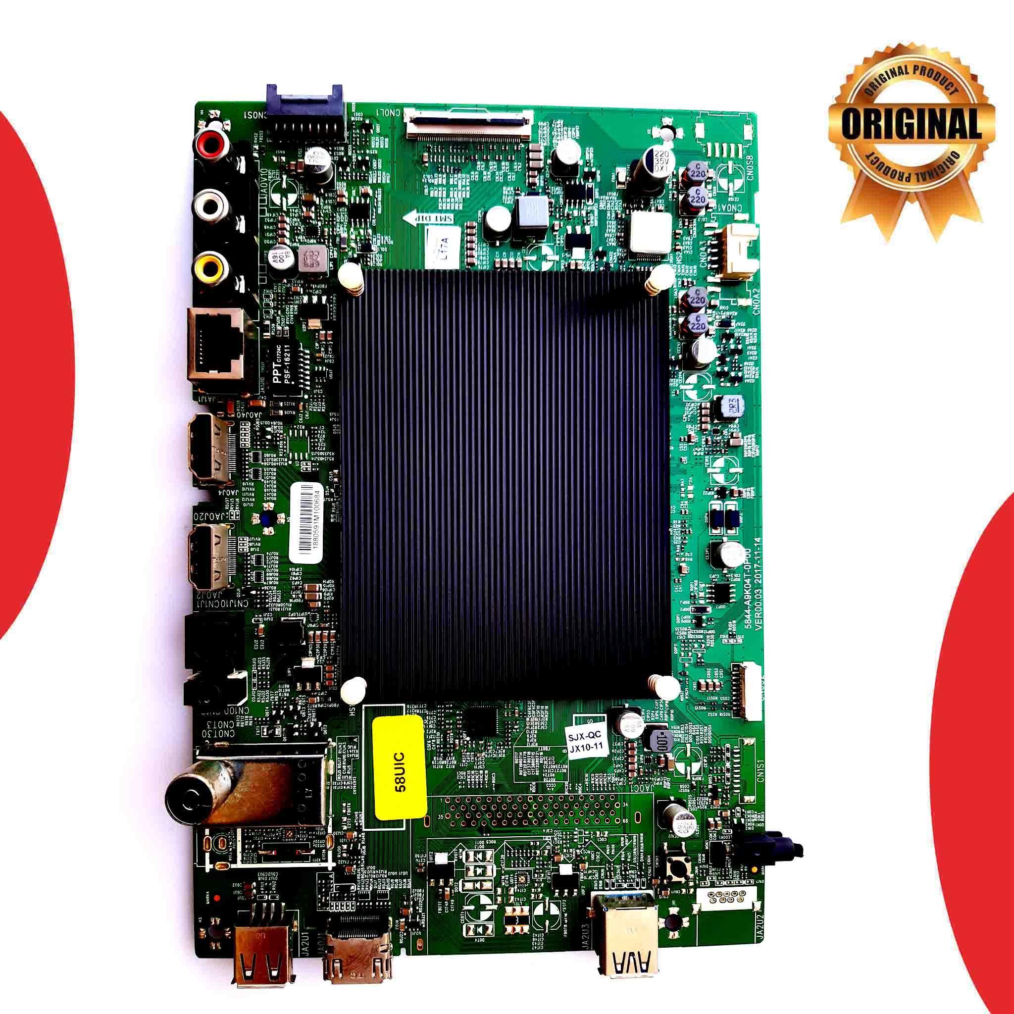 Model 58UIC Onida LED TV Motherboard - Great Bharat Electronics