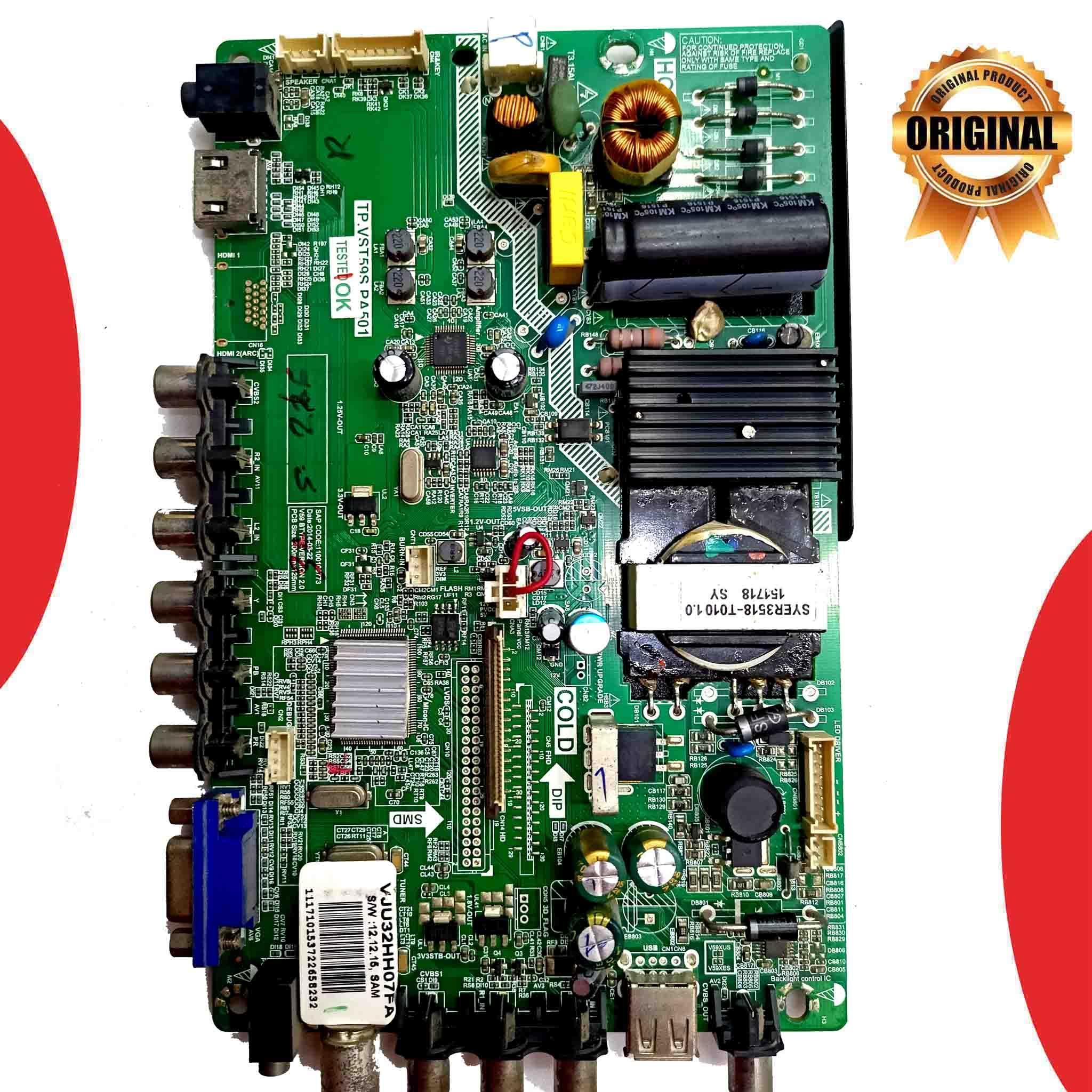 Model LEDTVIV32F07A Videocon LED TV Motherboard - Great Bharat Electronics