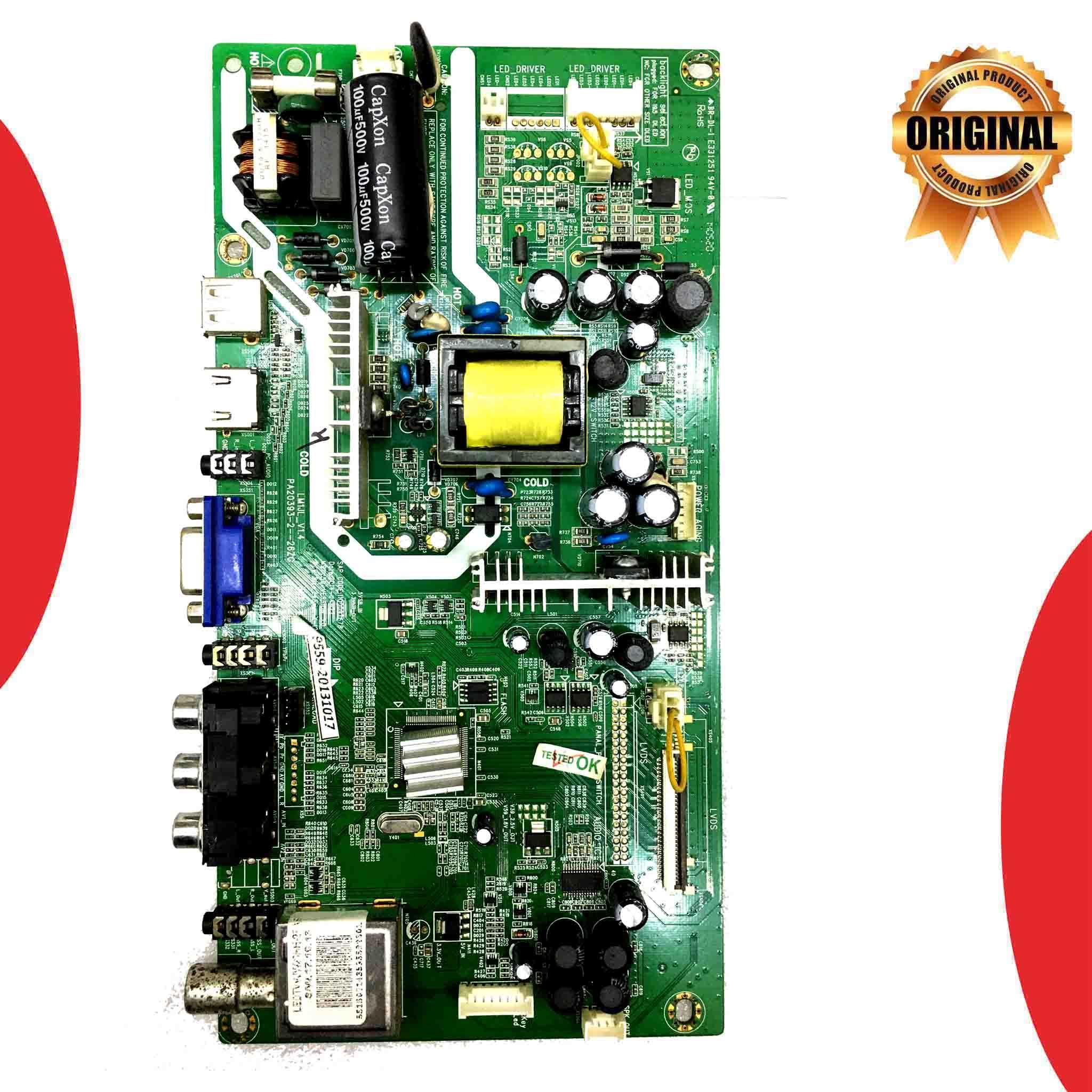 Model LEDTVIVC22FO2MP Videocon LED TV Motherboard - Great Bharat Electronics
